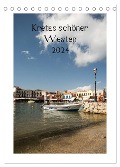 Kretas schöner Westen (Tischkalender 2024 DIN A5 hoch), CALVENDO Monatskalender - Katrin Streiparth