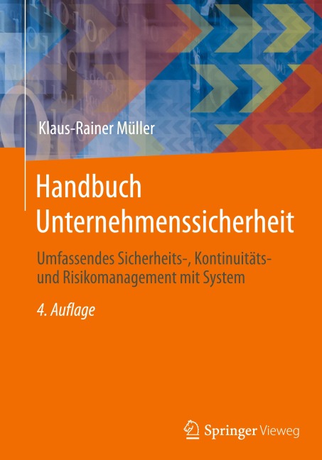 Handbuch Unternehmenssicherheit - Klaus-Rainer Müller