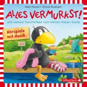 Cover-Bild zum Titel 'Alles vermurkst!, Alles geheim!, Alles saust um die Wette! (Der kleine Rabe Socke)' von 'Nele Moost, Annet Rudolph'