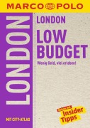 Cover-Bild zum Titel 'MARCO POLO Reiseführer LowBudget London' von 'Kathleen Becker, Michael Pohl'