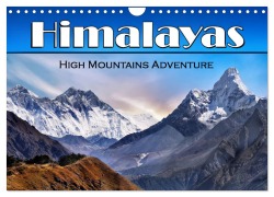 Cover-Bild zum Titel 'Himalayas high mountains adventure (Wall Calendar 2026 DIN A4 landscape), CALVENDO 12 Month Wall Calendar' von 'Helena Bilkova'