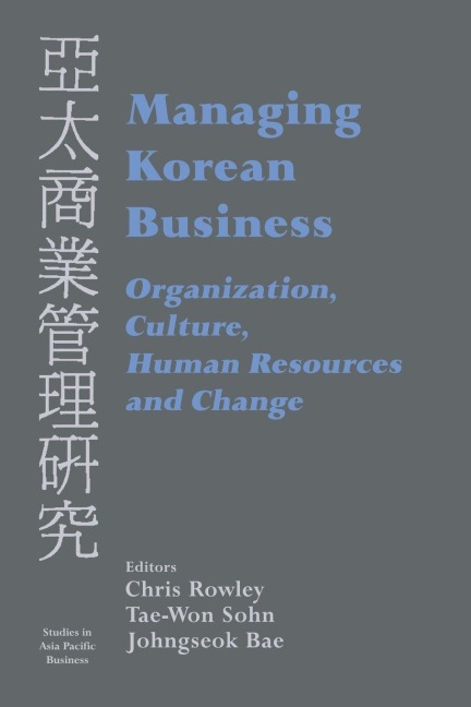 Managing Korean Business - 