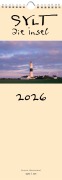 Cover-Bild zum Titel 'Sylt-die Insel 2026 Streifenkalender' von 'Gernot Westendorf'