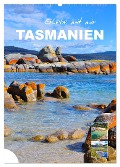 Erlebe mit mir Tasmanien (Wandkalender 2025 DIN A2 hoch), CALVENDO Monatskalender - Nadine Büscher