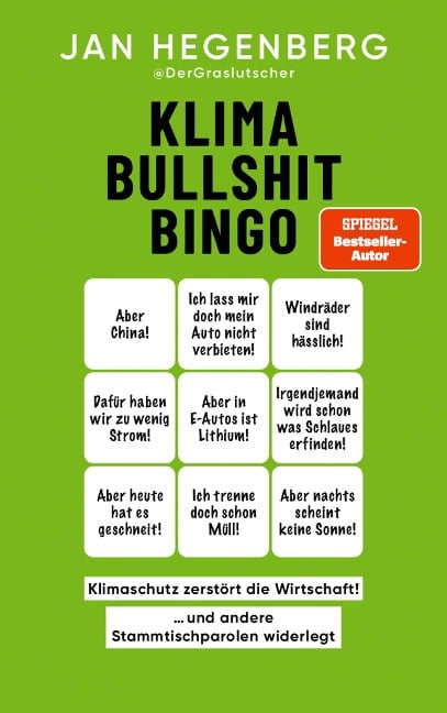 Klima-Bullshit-Bingo (SPIEGEL-Bestseller) - Jan Hegenberg