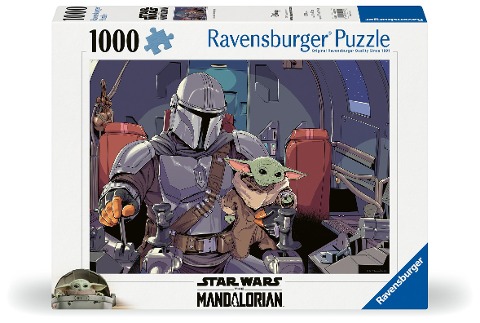 Erwachsenenpuzzle 1000 Teile - Star Wars The Mandalorian - 