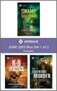 Cover-Bild zum Titel 'Harlequin Intrigue June 2025 - Box Set 1 of 2' von 'Carla Cassidy, Nichole Severn, Carol Ericson'