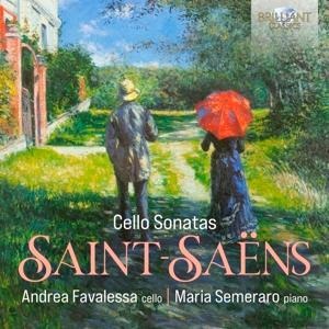 Saint-Saens:Cello Sonatas - Andrea Favalessa