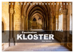 Cover-Bild zum Titel 'Faszination Kloster (Tischkalender 2026 DIN A5 quer), CALVENDO Monatskalender' von 'Peter Schickert'