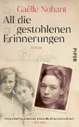 Cover-Bild zum Titel 'All die gestohlenen Erinnerungen' von 'Gaëlle Nohant'