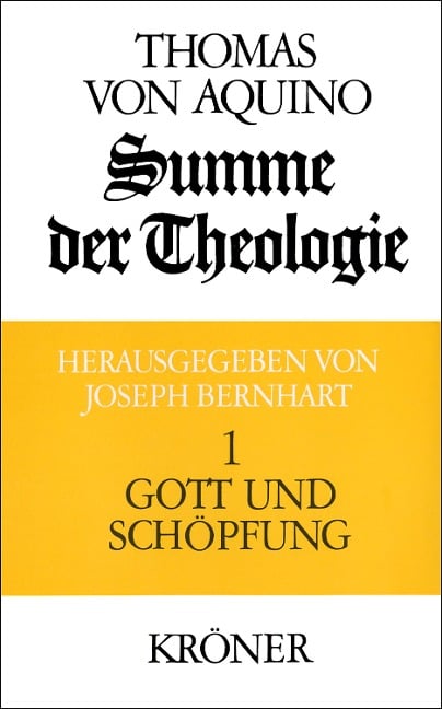 Gott und Schöpfung - Thomas Von Aquin