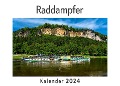 Raddampfer (Wandkalender 2024, Kalender DIN A4 quer, Monatskalender im Querformat mit Kalendarium, Das perfekte Geschenk) - Anna Müller