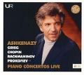 Klavierkonzerte live - Ashkenazy/Steinberg/Jansons/Andersen