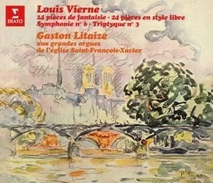 24 Pieces de fantaisie/Sinfonie 6 - Gaston Litaize
