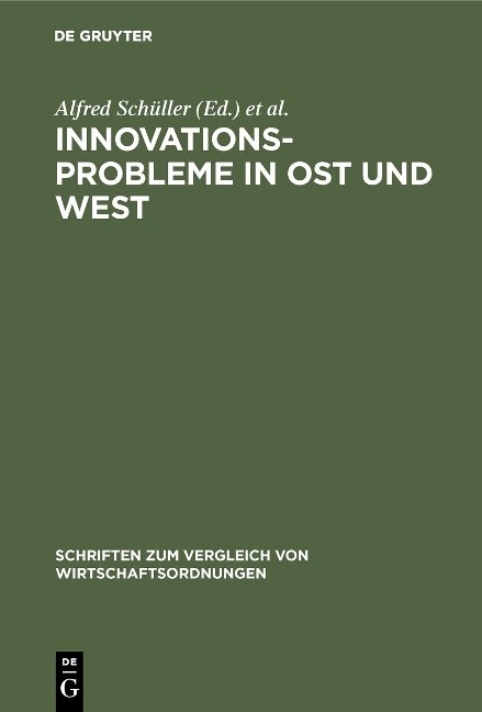 Innovationsprobleme in Ost und West - 