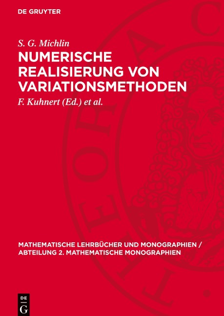 Numerische Realisierung von Variationsmethoden - S. G. Michlin