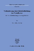 Verhinderung einer Mehrfachhaftung des Kartellanten. - Hannah-Sophia Visé