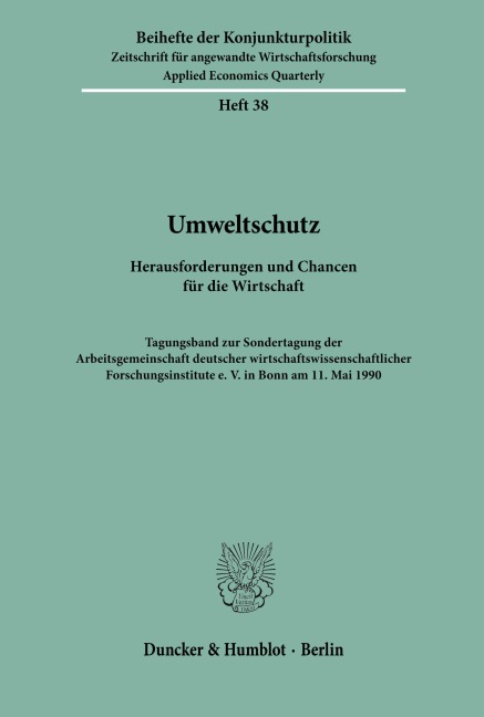 Umweltschutz. - 