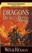 Cover-Bild zum Titel 'Dragons of the Dwarven Depths' von 'Margaret Weis, Tracy Hickman'