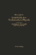 Cover-Bild zum Titel 'Technische Mechanik starrer Gebilde' von 'Hans Lorenz'