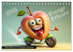Fetzige Früchte (Tischkalender 2025 DIN A5 quer), CALVENDO Monatskalender - DigitalDreamweaver DigitalDreamweaver