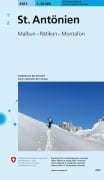 Cover-Bild zum Titel '438S St. Antönien Schneesportkarte' von ''