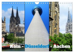 Cover-Bild zum Titel 'Köln, Düsseldorf, Aachen (Wandkalender 2026 DIN A4 quer), CALVENDO Monatskalender' von 'Martin Gillner'