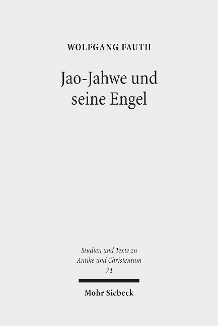 Jao-Jahwe und seine Engel - Wolfgang Fauth