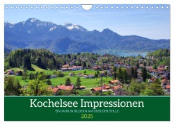 Cover-Bild zum Titel 'Kochelsee Impressionen - Ein Jahr in Bildern am Ufer der Stille (Wandkalender 2025 DIN A4 quer), CALVENDO Monatskalender' von 'Michaela Schimmack'