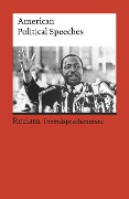 Cover-Bild zum Titel 'American Political Speeches' von ''