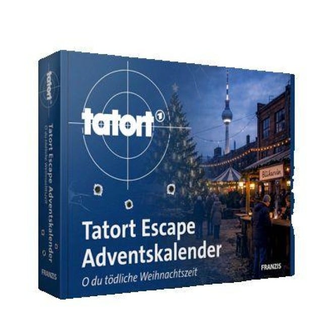 FRANZIS 67277 - Tatort Escape Adventskalender: O du tödliche Weihnachtszeit - Mani Beckmann, Annekatrin Baumann
