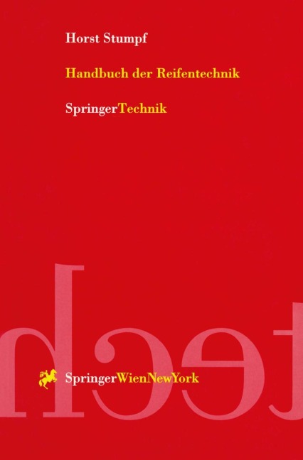 Handbuch der Reifentechnik - Horst W. Stumpf