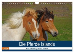 Cover-Bild zum Titel 'Die Pferde Islands - Ein Streifzug durch Island (Wandkalender 2026 DIN A4 quer), CALVENDO Monatskalender' von 'Reinhard Pantke'