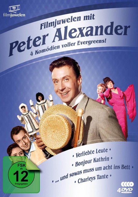 Filmjuwelen mit Peter Alexander: 4 Komödien voller Evergreens! - 