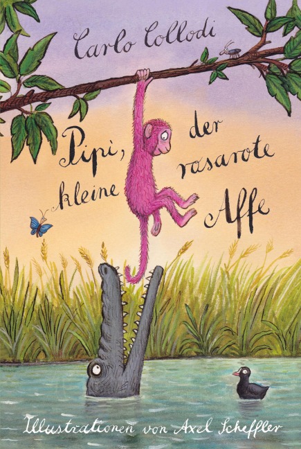 Pipi, der kleine rosarote Affe - Carlo Collodi