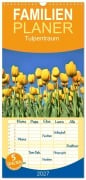 Cover-Bild zum Titel 'Familienplaner 2027 - Tulpentraum mit 5 Spalten (Wandkalender, 21 x 45 cm) CALVENDO' von '(C) By Insideportugal'