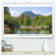 Cover-Bild zum Titel 'Hegau und See (hochwertiger Premium Wandkalender 2026 DIN A2 quer), Kunstdruck in Hochglanz' von 'Christian Horstkötter'