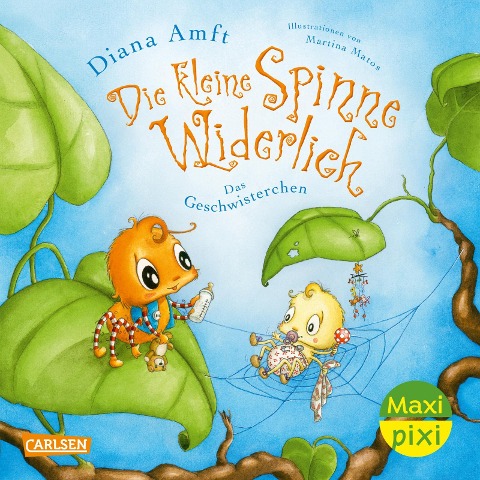 Maxi Pixi 459: VE 5: Die kleine Spinne Widerlich: Das Geschwisterchen (5 Exemplare) - Diana Amft