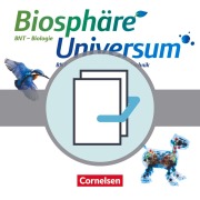 Cover-Bild zum Titel 'Biosphäre Sekundarstufe 5./6. Schuljahr. Naturphänomene und Technik - Schülerbücher "Biosphäre" und "Universum Physik". Baden-Württemberg' von ''