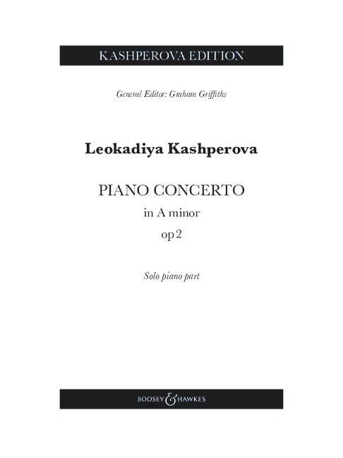 Piano Concerto in A minor - Leokadiya Kashperova