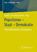 Cover-Bild zum Titel 'Populismus - Staat - Demokratie' von ''