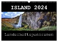 Island Landschaftspanoramen (Wandkalender 2024 DIN A3 quer), CALVENDO Monatskalender - Dirk Vonten