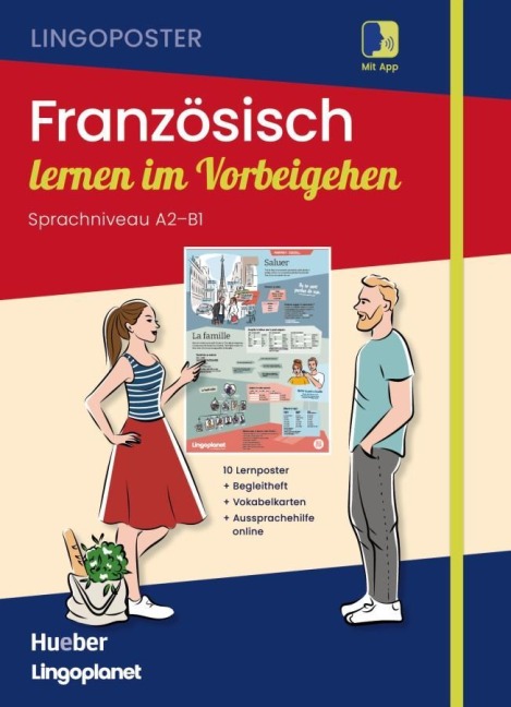 Lingoposter: Französisch lernen im Vorbeigehen - 