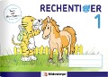 Cover-Bild zum Titel 'Rechentiger 1' von 'Thomas Laubis, Ida Sagner'