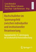 Cover-Bild zum Titel 'Hochschullehre im Spannungsfeld zwischen individueller und institutioneller Verantwortung' von ''