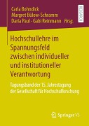 Cover-Bild zum Titel 'Hochschullehre im Spannungsfeld zwischen individueller und institutioneller Verantwortung' von ''