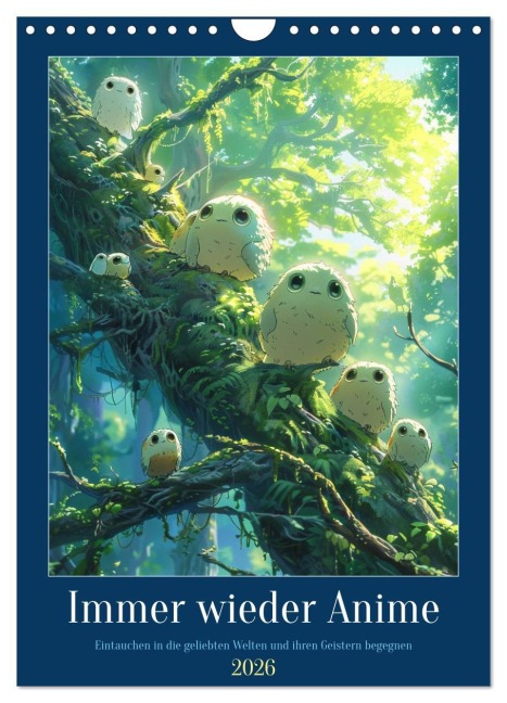 Immer wieder Anime (Wandkalender 2026 DIN A4 hoch), CALVENDO Monatskalender - Kerstin Waurick
