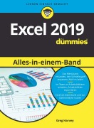 Cover-Bild zum Titel 'Excel 2019 Alles in einem Band für Dummies' von 'Greg Harvey'