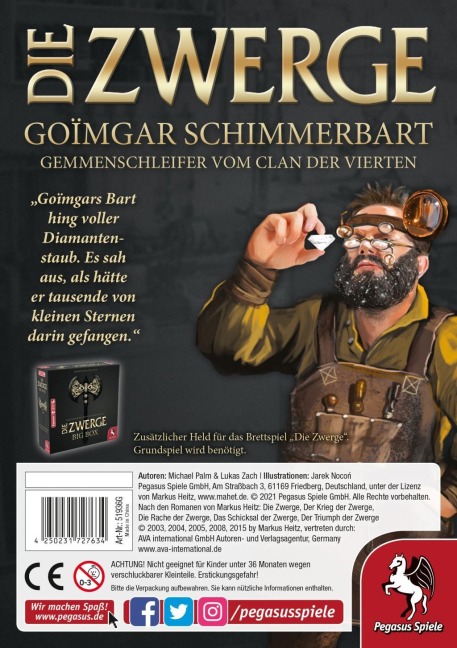 Die Zwerge Charakterpack: Goimgar - 