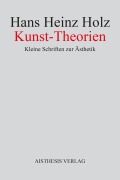Cover-Bild zum Titel 'Kunst-Theorien' von 'Hans Heinz Holz'